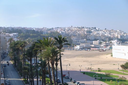 Old town of Tanger in Morocco, Africa