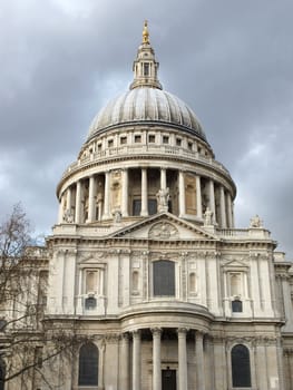 Saint Paul's Cathedral in the City of London, UK