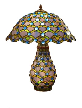 Ornate Lamp isolated with clipping path        