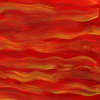 fire red and yellow watercolor background hand painted  (self made)