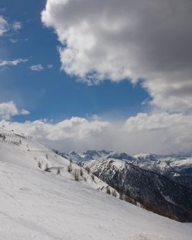 winter mountains