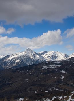 winter mountains