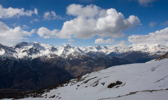 winter mountains