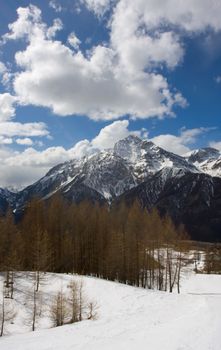 winter mountains