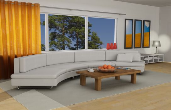 Livingroom interior 