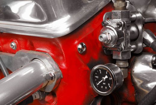 engine compressor valve close-up