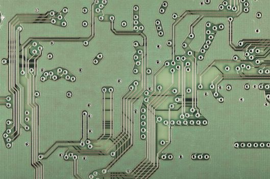 Industrial technological background - a computer electronic circuit board