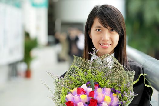 asian girl graduation