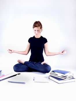 Meditation as a rest from study
