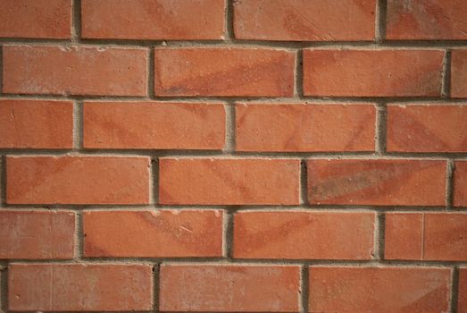 Red brick wall texture.