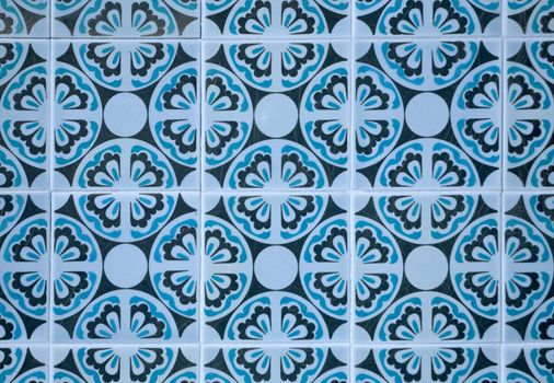 Ornamental old typical tiles from Portugal.