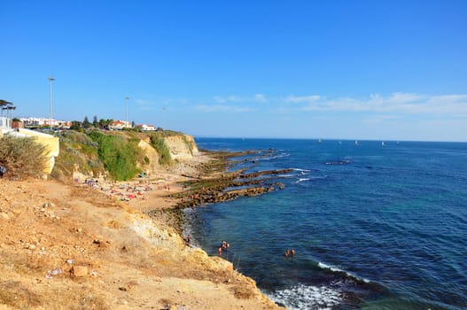 cities portugal lisbon water coastline europe travel life beach tourism
