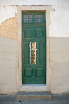 Old typical Portuguese door.