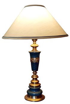 Antique Lamp isolated with clipping path        