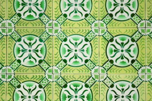 Ornamental old typical tiles from Portugal.
