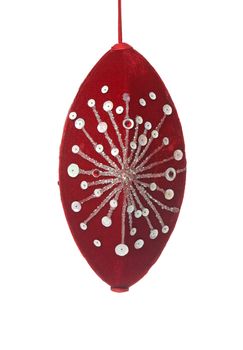 Christmas decoration isolated on white background.