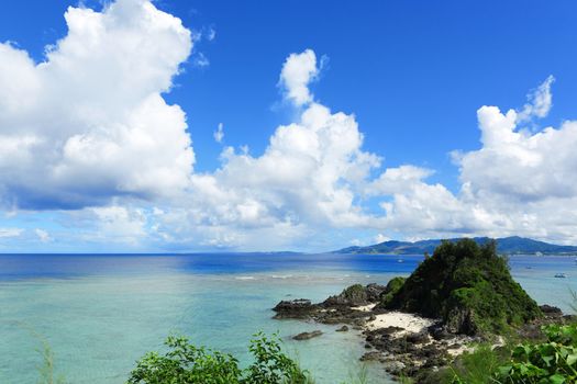 sea in okinawa japan