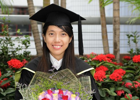 asian girl graduation