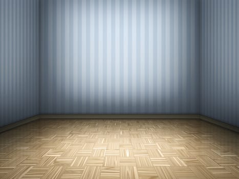 An image of a parquet room background