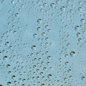 Square texture - the surface with water drops