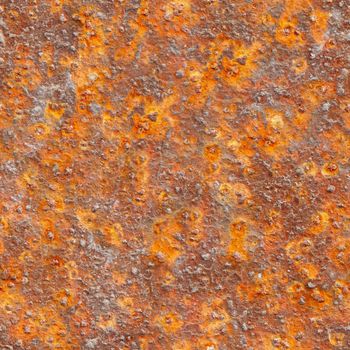 Seamless texture the metal surface with strong corrosion