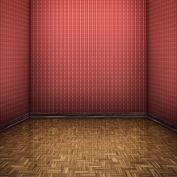 An image of a nice red room background