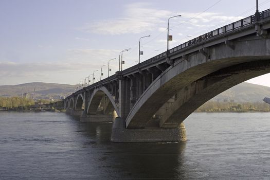 The bridge through greater river