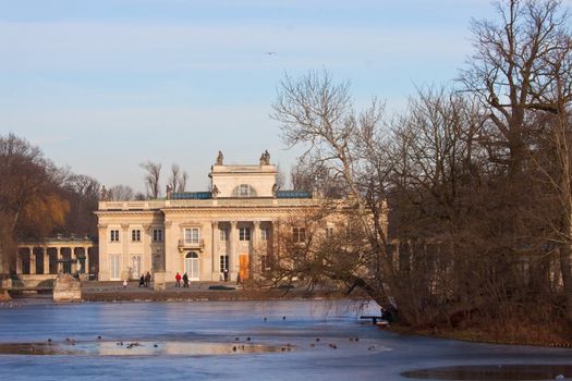 Palace on the water,  Royal Baths,  Warsaw,  Poland