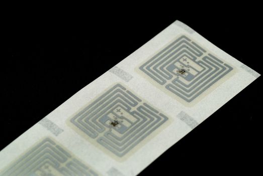 stock pictures of different types of tags for RFID purposes