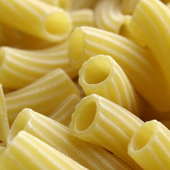 Detail of Macaroni pasta useful as a background