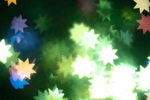 abstract disco  colored stars motion background