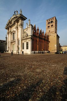 The dome of Mantova, a beautiful town in northen Italy