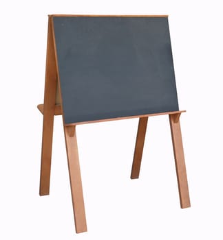 BlackBoard with Copyspace isolated with clipping path           