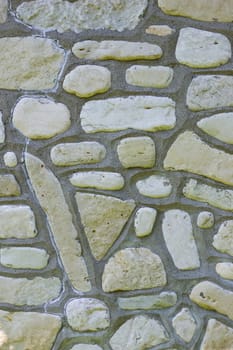 A wall made up of shore stone. a process which was used in the Bruce Peninsula, Ontario, Canada.