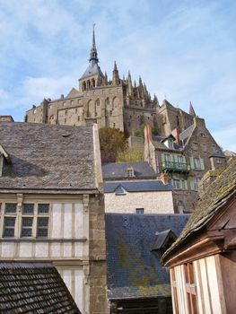 Mont Saint Michel in the Normandie, France