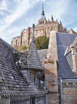 Mont Saint Michel in the Normandie, France