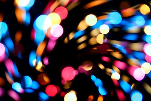 motion colored  bokeh abstract background