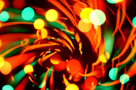 motion colored  bokeh abstract background