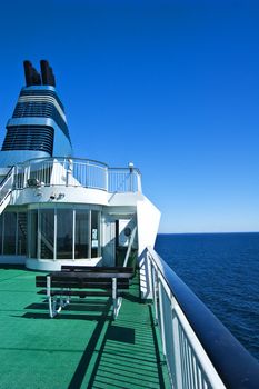 Cruise ship in the Baltic sea