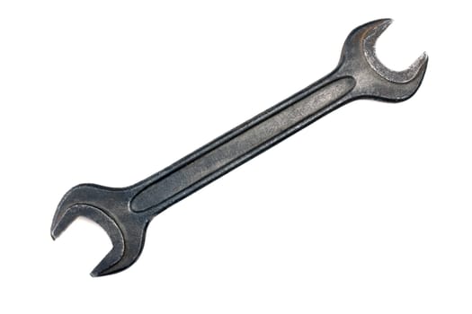 A wrench isolated on white