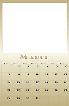 every month of the 2010 year calendar