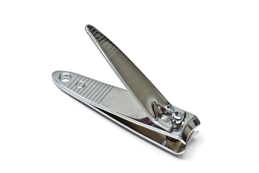 Nail clippers isolated on white background