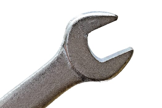 A wrench isolated on white background 
