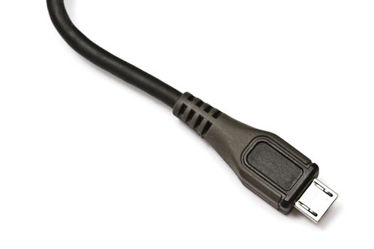 USB cable isolated on white background
