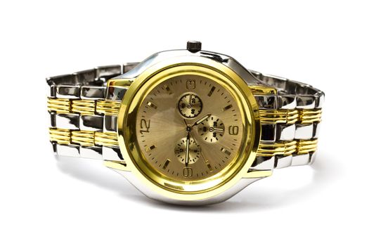 Wristwatch - Isolated on white background
