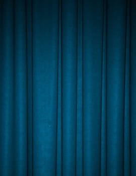Deep teal draped background