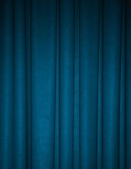 Deep teal draped background