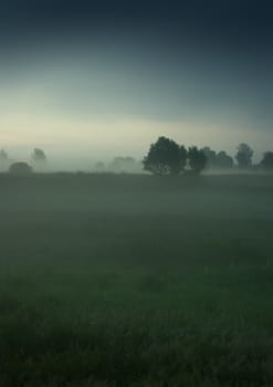 Polish landscape in November