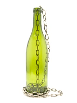 bottle chained