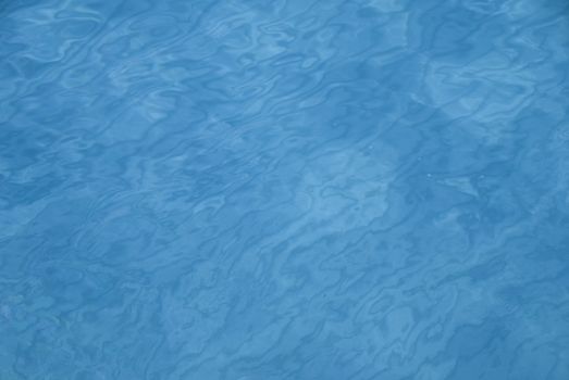 blue water background with small ripples